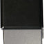 Estuche aluminio manómetro aire pared garaje negro