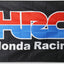 Bandera decoración auto carreras HRC 3x5ft poliéster