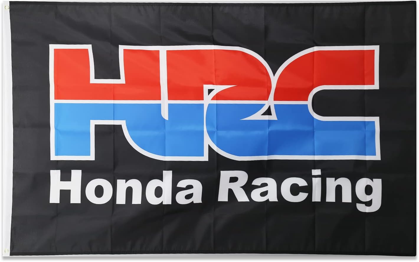 Bandera decoración auto carreras HRC 3x5ft poliéster