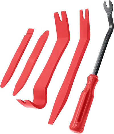 Kit 5 Pzas Herramientas Remover Molduras Auto Puerta Tablero