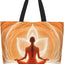 Bolso hombro grande reutilizable ecológico 19.7x15.7x5.9pulg