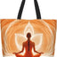 Bolso hombro grande reutilizable ecológico 19.7x15.7x5.9pulg