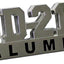Emblema coche DD214 aluminio 3D