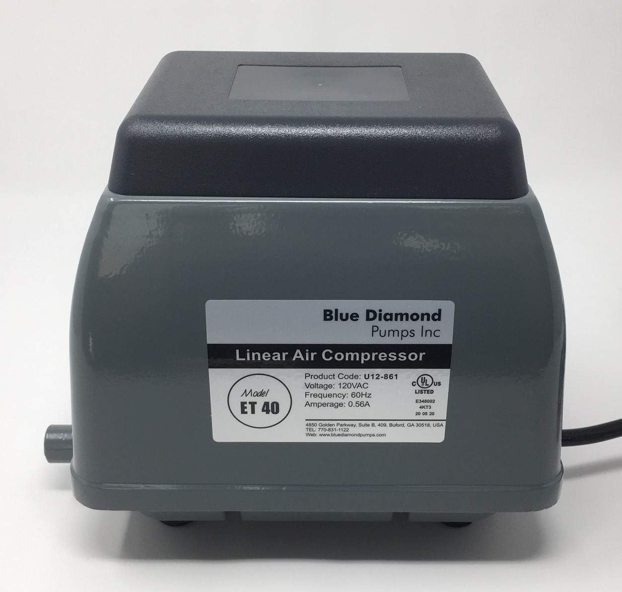 Bomba aire diafragma lineal séptico estanque