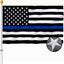Banderas Blue Lives Matter 3x5" estrellas bordadas