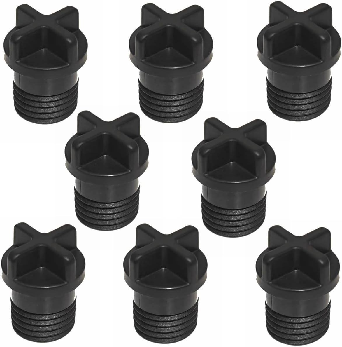 8 Tapos Seguridad para Enchufes E26 Luces Cadena y Empotrados