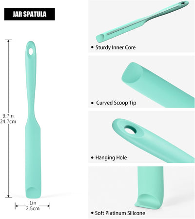 Espátula silicona para tarros resistente al calor