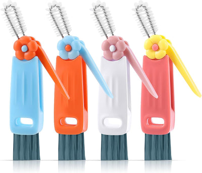 Cepillo de limpieza 3 en 1 para tapas de tazas y botellas