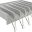 Organiz. fregadero silicona autodrenante gris