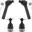 4 Pzas Extremos Barra Acoplamiento Subaru Forester 98-