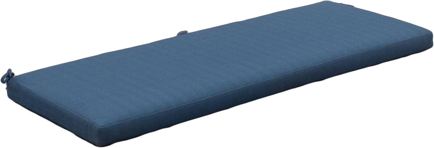 Cojín banco 50x16pulg Bamboo Bay Cobalt