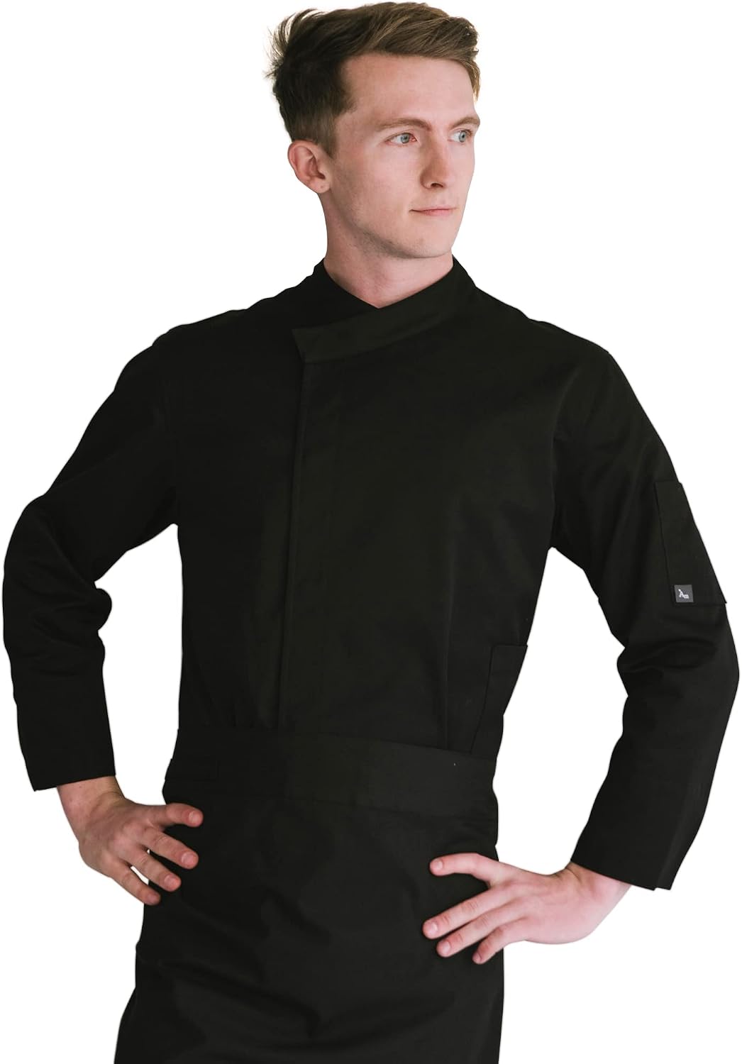 Abrigo Chef Profesional de Algodón con Capucha y Bolsillos