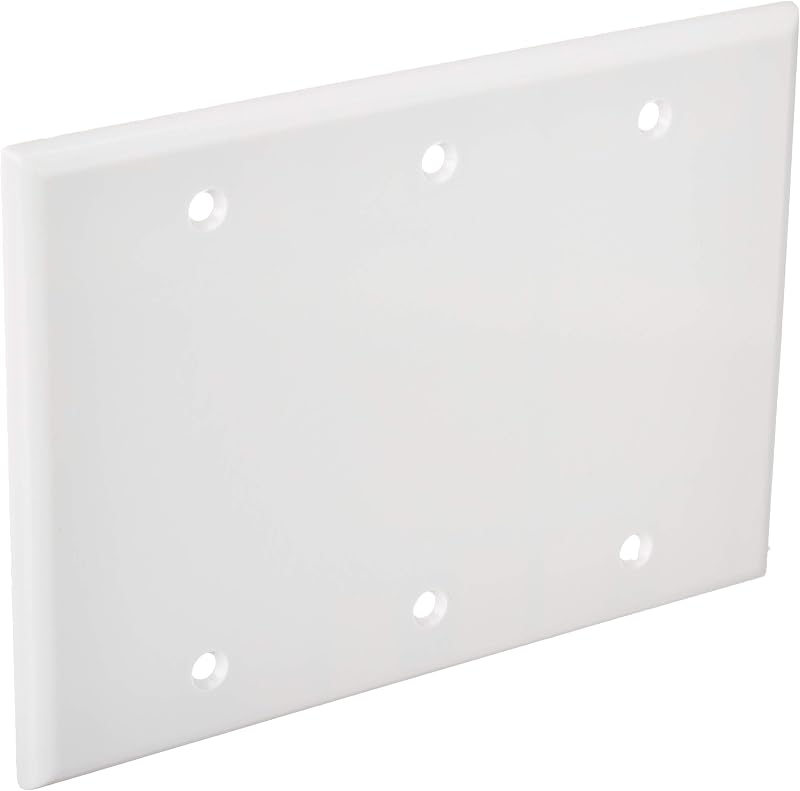 Placa pared blanco termoestable montaje caja