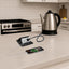 Toma corriente piso cocina con cubierta acero inox 20amp USB