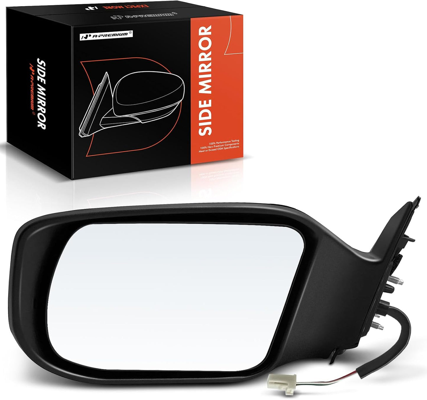 Espejo retrovisor exterior negro Nissan Altima sin