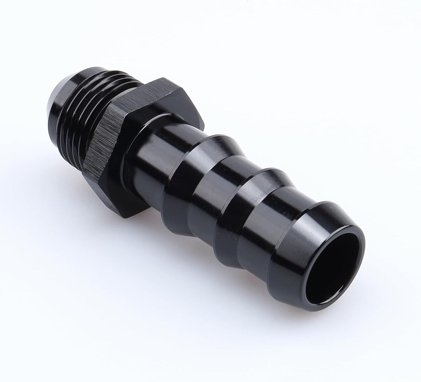 Lengüeta manguera empuje aluminio negro 5/8