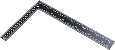 Regla cuadrada de acero 8x12pulg para carpintero
