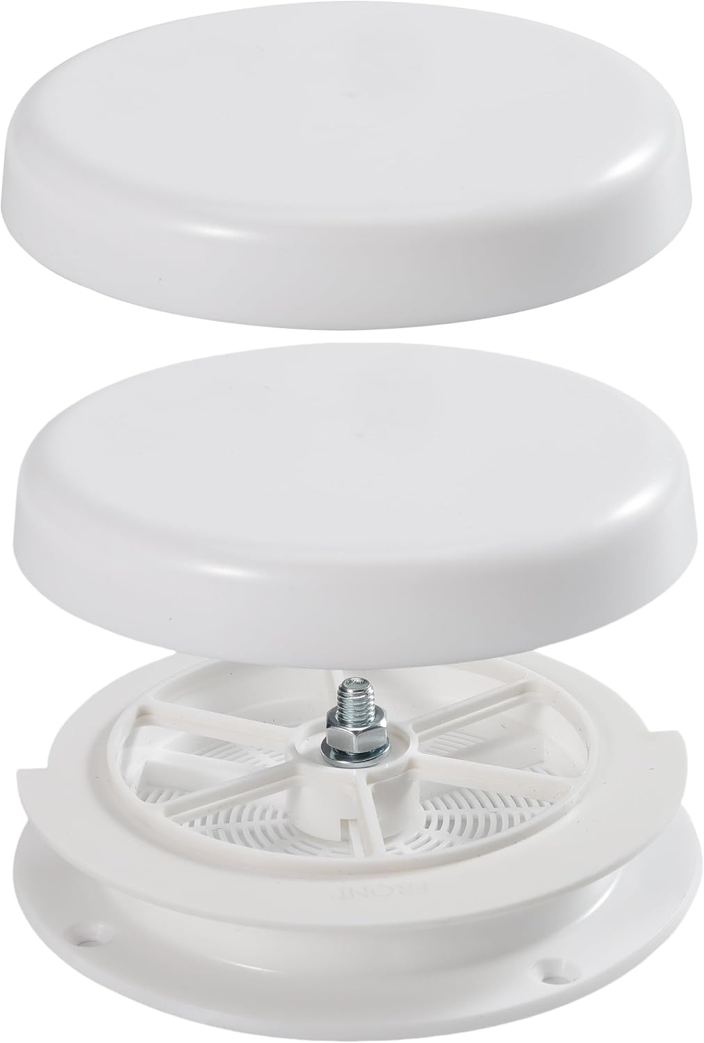 Ventilación techo forma seta RV 2pzas color blanco