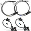 4 Sensores ABS Rueda Chevy Equinox/GMC Terrain 10-17