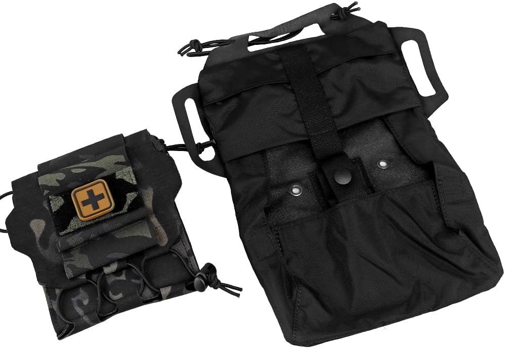 Bolsa primeros auxilios táctico 2 pzas con mango hipalon