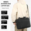 Maletín laptop 14pulg impermeable nailon color negro