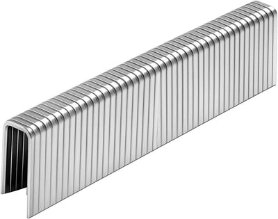 1000 Grapas 1/4pulg Corona Estrecha Galvanizadas Neumática