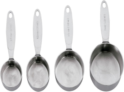 Juego tazas medidoras acero inox
