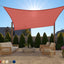 Toldo rectangular resistente UV y óxido patio al aire libre