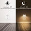Luz Nocturna LED enchufable sensor amanecer para niños