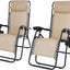 2 Sillas Reclinables Plegables con Portavasos