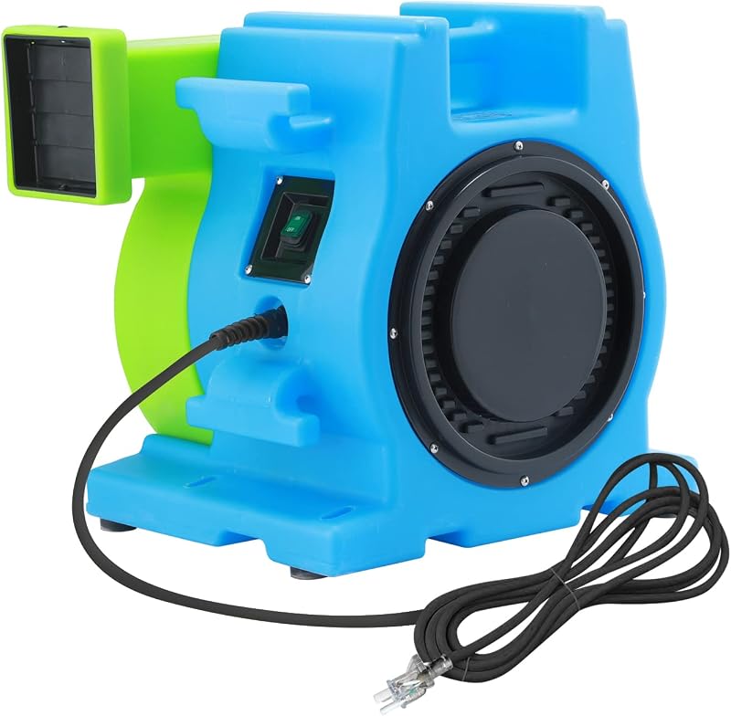Soplador inflable casa rebote bajo amperaje para niños