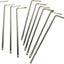 Set 10 llaves Allen 0.098" hexagonales