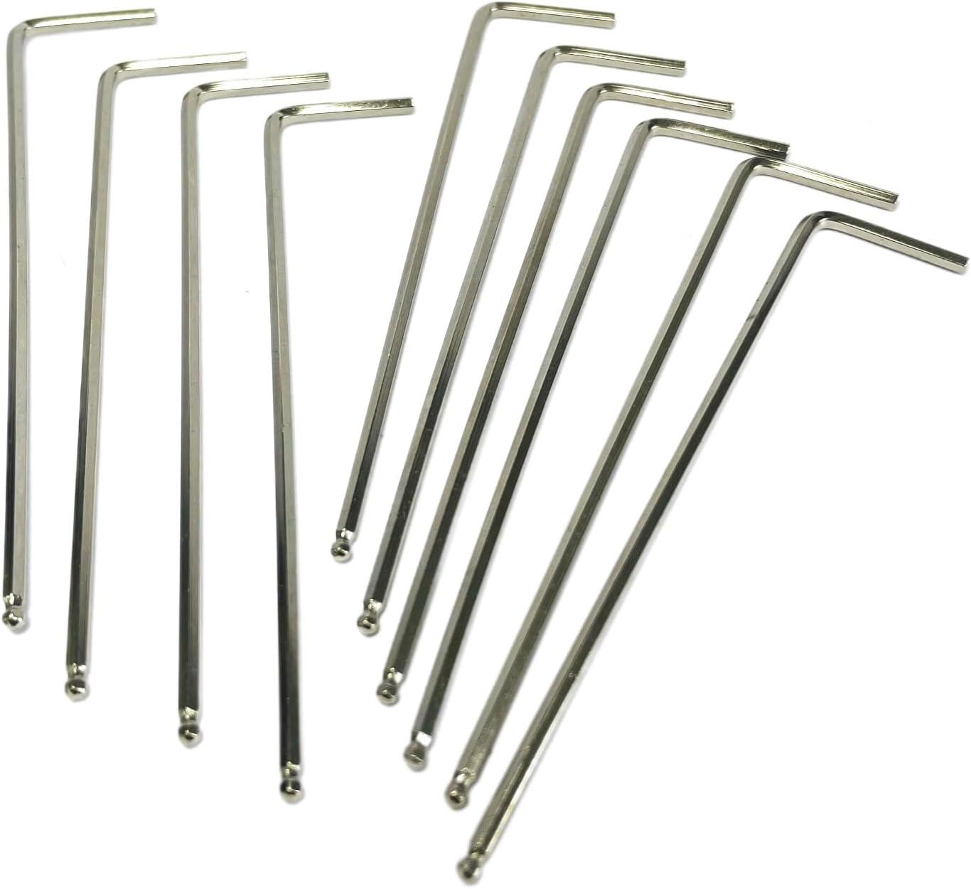Set 10 llaves Allen 0.098" hexagonales