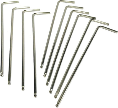 Set 10 llaves Allen 0.098" hexagonales
