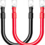 Set cables batería 2/0 AWG 1 pie terminales 3/8"