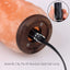 Cable repuesto lámpara sal 6ft interruptor E12 negro 4uds