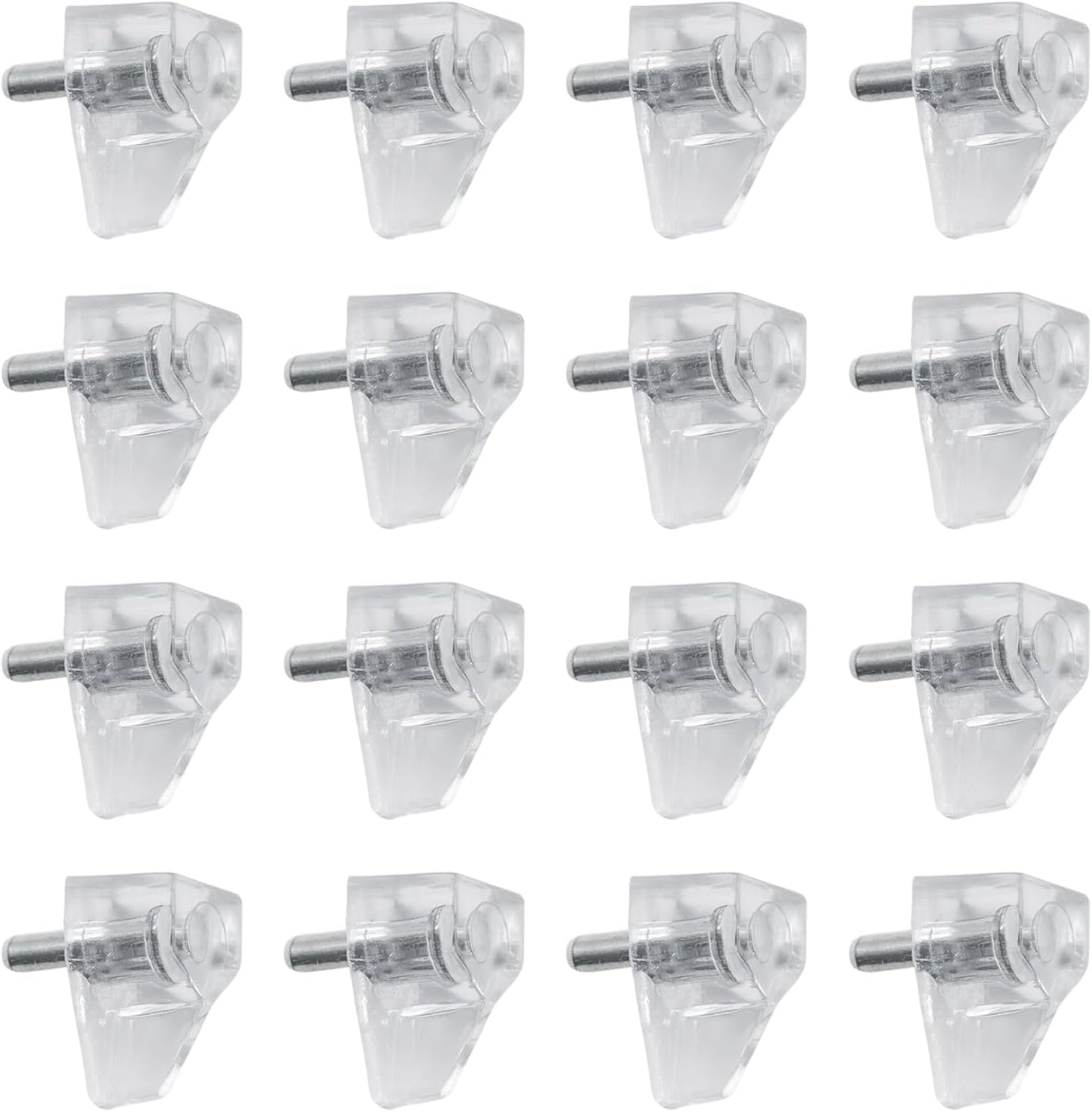 50 Pzas Pines Transparentes para Estantes de 0.118"