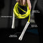 Cuerda saltar PVC 0.236" para fitness hombres mujeres