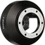 Volante carreras adaptador buje corto 6x70mm cuerpo negro