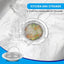 Colador acero inox cocina con mango 4.33pulg