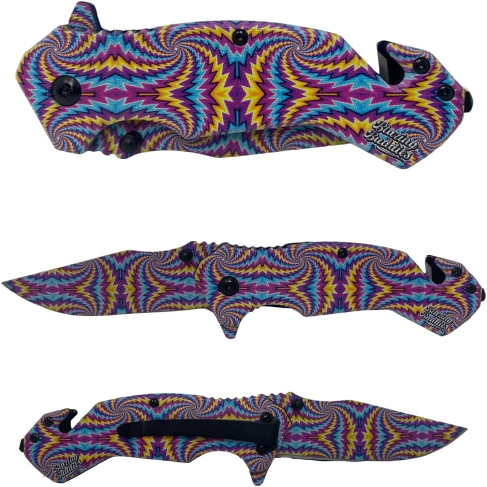 Cuchillo de bolsillo divertido con impresión digital