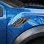 Cubiertas ventilación cromadas Ford F150 Raptor fibra