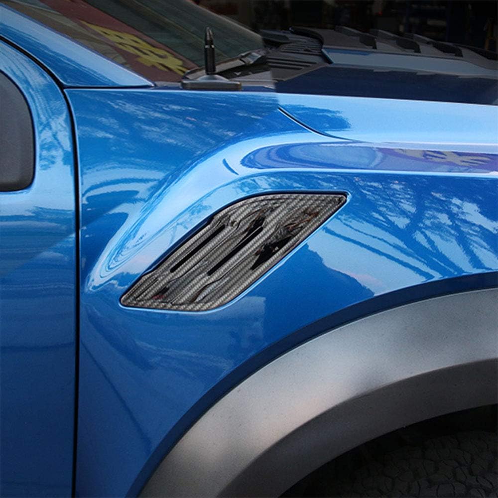Cubiertas ventilación cromadas Ford F150 Raptor fibra