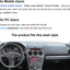 Tapete ajustable felpa salpicadero Mazda 6 03-08 negro