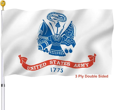 Bandera doble cara EE.UU. 3x5 resistentes para exteriores