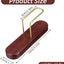 Soporte filtros café madera bronce para 60
