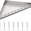 Kit banco ducha esquina flotante 17x17x24"