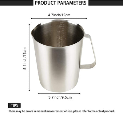 Jarra acero inox para espuma leche Latte Art 32oz