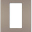 Plato pared plástico 1 gramo color blanco