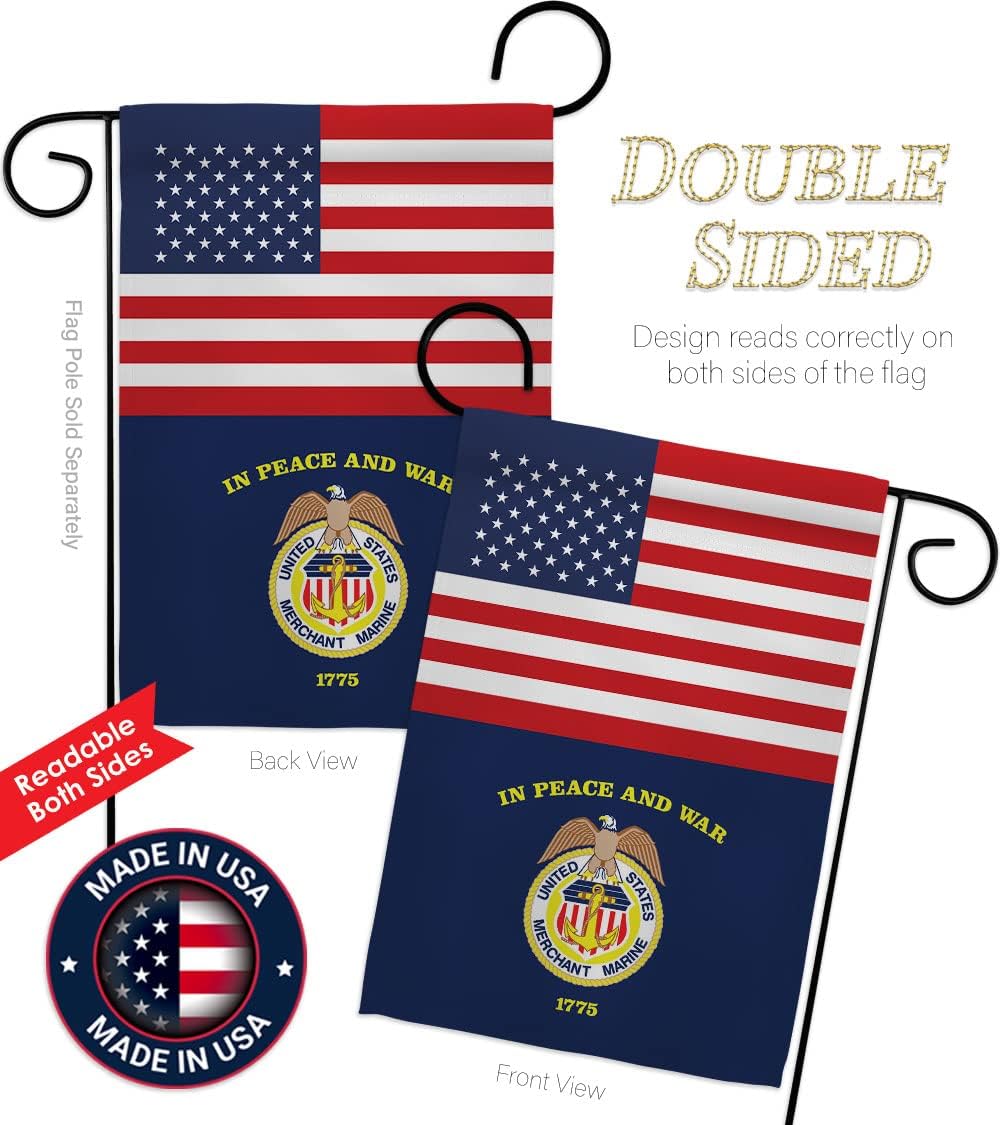 Bandera jardín USMC Semper Fi veterano militar